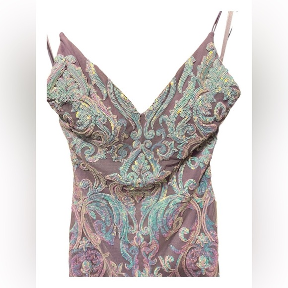 Windsor Lavender Sequin Mini Dress – Size Medium - Picture 3 of 7